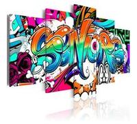 Tableau Imprimé "Street Look" 100 x 200 cm Multicolore G