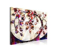 Tableau Imprimé "Stylish Tree Wide" 60 x 90 cm Multicolore G