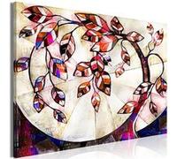 Tableau Imprimé "Stylish Tree Wide" 60 x 90 cm Multicolore G