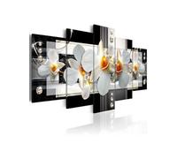 Tableau Imprimé "Sunny Orchids" 100 x 200 cm Imprimé G