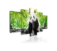Tableau Imprimé "Sweet Little Panda" 100 x 200 cm