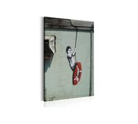 Tableau Imprimé "Swinger, New Orleans - Banksy" 40 x 60 cm
