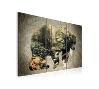 Tableau Imprimé "The Bear in the Forest" 40 x 60 cm