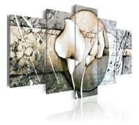 Tableau The Secret of Calla Lily Grey-Taille L 200 x H 100 cm Imprimé