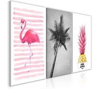 Tableau Imprimé "Tropical Heat 3 Panneaux" 60x120cm