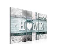 Tableau Imprimé "Turquoise Fusion" 60 x 90 cm Multicolore G