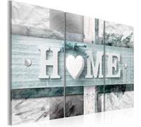 Tableau Imprimé "Turquoise Fusion" 60 x 90 cm Multicolore G