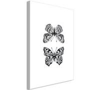 Tableau Imprimé "Two Butterflies" 40 x 60 cm Multicolore G