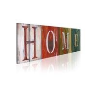 Tableau Imprimé "Welcome Home!" 45 x 135 cm