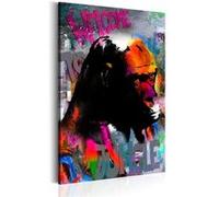 Tableau Imprimé "Welcome To the Jungle" 80 x 120 cm Multicolore G