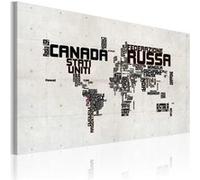 Tableau Imprimé "What a Wonderful World" 60 x 90 cm