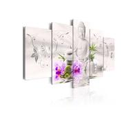 Tableau Imprimé "White Buddha" 100 x 200 cm