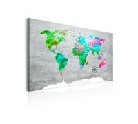 Tableau - World Map: Green Paradise - 60x40 (10870)