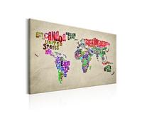 Tableau - World Map: World Tour (EN) - 90x60 Artgeist (10973)
