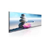Tableau Imprimé "Zen Garden" 40 x 120 cm