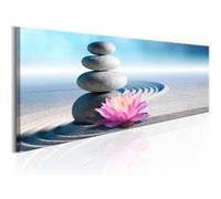 Tableau Imprimé "Zen Garden" 40 x 120 cm