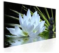 Tableau Imprimé "Zen Garden Narrow" 50 x 150 cm Multicolore G