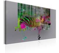 Tableau Imprimé "Zoo of Modernity" 80 x 120 cm