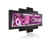 Tableau In pink waves-Taille L 100 x H 50 cm