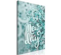 Tableau - It's a New Day (1 Part) Vertical - 80x120 Artgeist (5323) Multicolore G