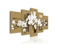 Tableau Jardin des magnolias-Taille L 100 x H 50 cm Imprimé