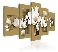 Tableau Jardin des magnolias-Taille L 100 x H 50 cm Imprimé