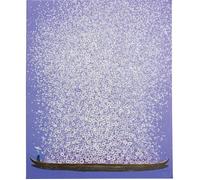 Tableau - Kare Design - Pirogue Fleurs - Violet et Blanc - 80x100cm - Décoration Murale