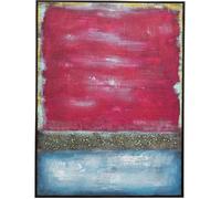 Tableau - KARE - Vista - Rouge - Abstrait - 90x120cm - Décoration murale