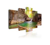 Tableau Lac cristallin-Taille L 100 x H 50 cm