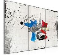Tableau - Le voyageur français - triptyque - 90x60 Artgeist (4140) G