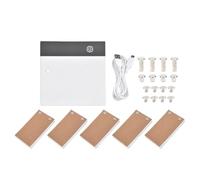 Tableau LED à dessin manuel, tablette de lumière de traçage portable à luminosité réglable, kit de livre à pages détachables alimenté par USB pour l’animation et le croquis,