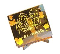 Tableau LED en acrylique transparent alimenté par USB, dessin éclairé pour restaurants, projets artistiques et décoration d'intérieur en acrylique transparent