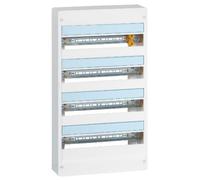 Tableau LEGRAND DRIVIA 4 rangées 18 modules IP30 IK05 - Blanc RAL9003