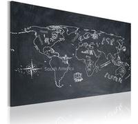 Tableau Les voyages forment la jeunesse-Taille L 60 x H 40 cm