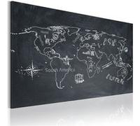 Tableau Les voyages forment la jeunesse-Taille L 90 x H 60 cm Imprimé G