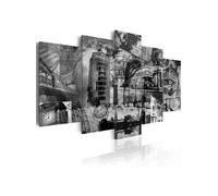Tableau L'essence de Londres 5 pièces-Taille L 100 x H 50 cm