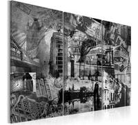 Tableau - L'essence de Londres - triptyque - 90x60 (9635)