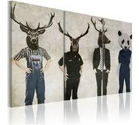 Tableau "L'homme est un Animal Comme Les Autres !" 60 x 90 cm Multicolore G