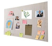 Tableau Liege Mural, 60 x 40 cm Tableau d'affichage décoratif en feutre avec ruban adhésif, panneau liege mural affichage photo vision board pour école, maison, cuisine, bureau