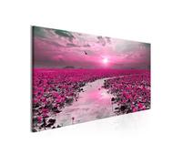 Tableau - Lilies and Sunset (1 Part) Narrow - 120x40 Artgeist (5648) G