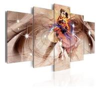 Tableau Lovers of the Time-Taille L 200 x H 100 cm Imprimé G