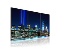 Tableau Lumières bleues à New York-Taille L 120 x H 80 cm