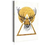 Tableau - Ma maison: Cerf doré - 80x120 (6757)
