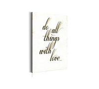 Tableau Ma maison: Things with love-Taille L 40 x H 60 cm