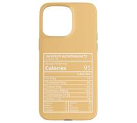 Tableau Macro végétalien Amusant de la Valeur nutritive du jacquier Coque pour iPhone 15 Pro Max
