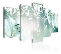 Tableau Magic green composition-Taille L 200 x H 100 cm Imprimé G