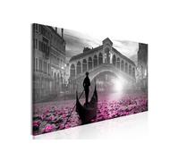 Tableau - Magic Venice (1 Part) Narrow Grey - 150x50 Artgeist (5955) G