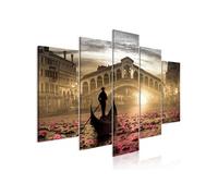 Tableau - Magic Venice (5 Parts) Wide Orange - 100x50 (5963)