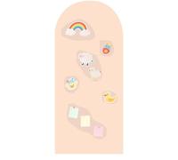 Tableau Magnétique - Autocollant amovible à écriture lisse | Stickers muraux pour décoration de salle de jeux d',pour Garçons Filles Maison Salon Salle de Classe Verre