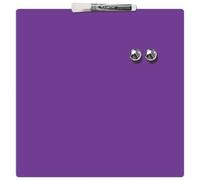 Tableau magnétique carré - NOBO - 1903897 - Violet - 360x360 mm